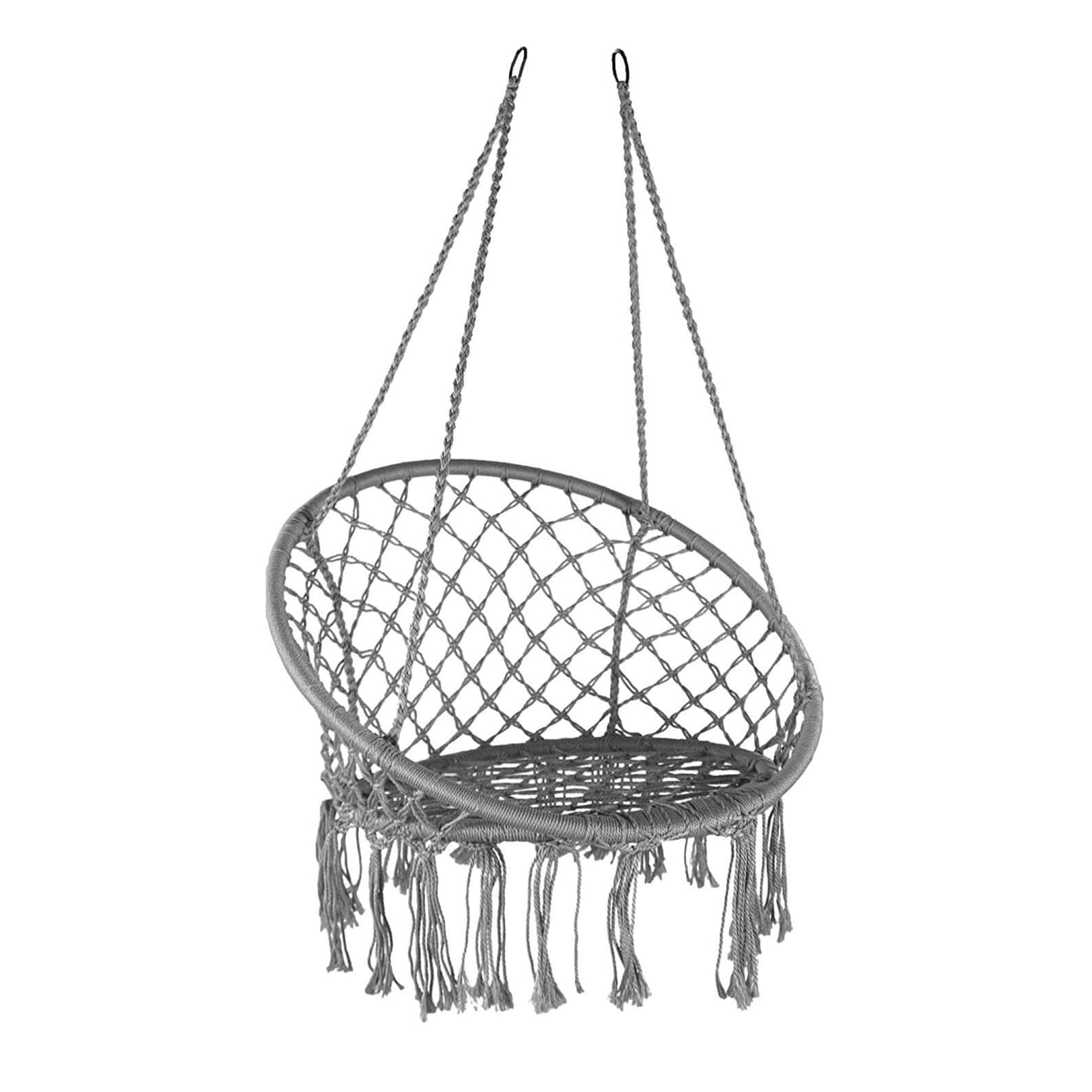 Fotel wiszący Kolumbia — 80 × 60 × 120 cm, wykonanie: metal, do zawieszenia